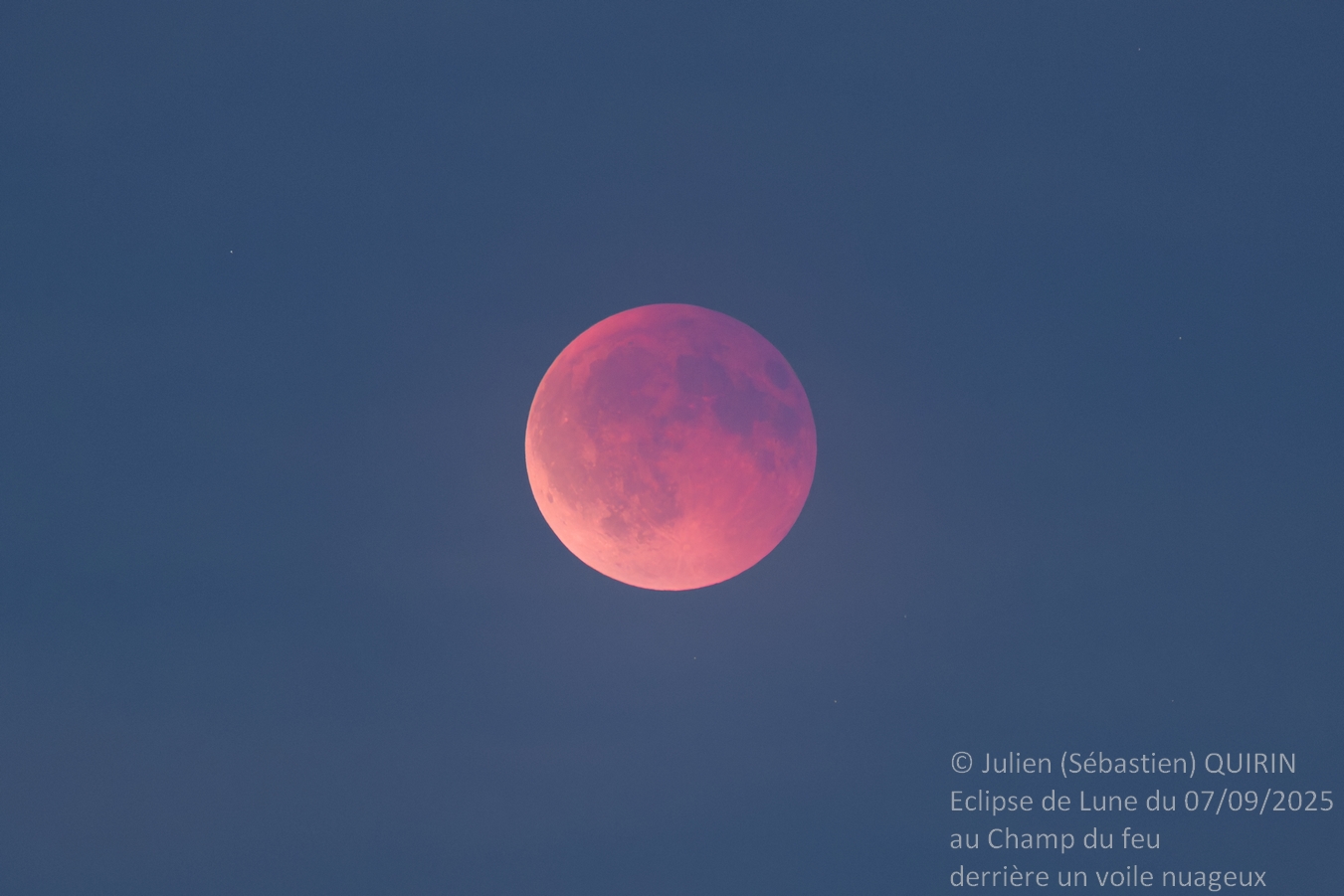 Eclipse de Lune du 7 septembre 2025