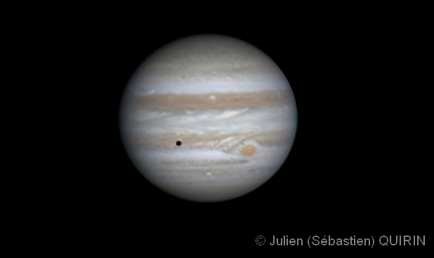 Jupiter, Io et éclipse du 18 janvier 2025